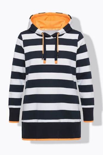 Moda za polnejše Majica dugih rukava s kapuljačom plus velikost, xxl, Ulla Popken in Johann Popken (JP1880)