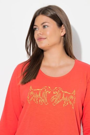 Moda za polnejše Majica dugih rukava plus velikost, xxl, Ulla Popken in Johann Popken (JP1880)