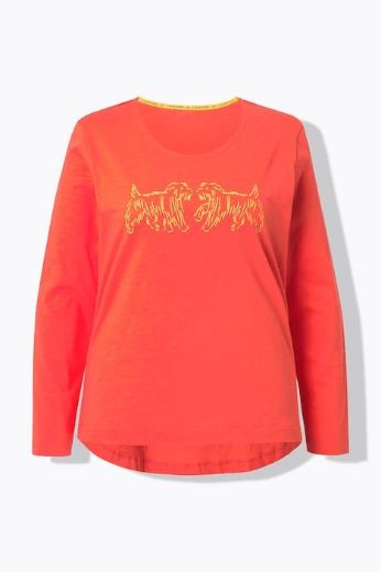 Moda za polnejše Majica dugih rukava plus velikost, xxl, Ulla Popken in Johann Popken (JP1880)