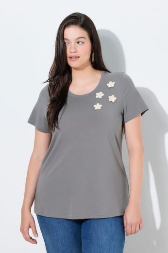 Moda za polnejše Majica kratkih rukava plus velikost, xxl, Ulla Popken in Johann Popken (JP1880)