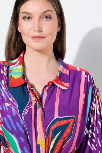 Moda za polnejše Haljina maxi dugih rukava plus velikost, xxl, Ulla Popken in Johann Popken (JP1880)