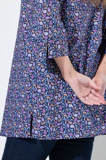 Moda za polnejše Tunika 3/4 rukava V ovratnika plus velikost, xxl, Ulla Popken in Johann Popken (JP1880)