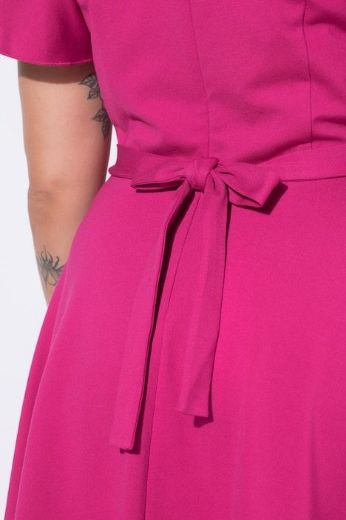 Moda za polnejše Haljina midi kratkih rukava svečana plus velikost, xxl, Ulla Popken in Johann Popken (JP1880)