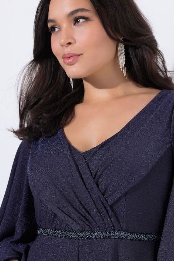 Moda za polnejše Haljina maxi svečana plus velikost, xxl, Ulla Popken in Johann Popken (JP1880)