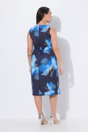 Moda za polnejše Haljina midi bez rukava plus velikost, xxl, Ulla Popken in Johann Popken (JP1880)