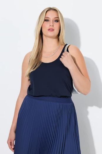 Moda za polnejše Majica bez rukava plus velikost, xxl, Ulla Popken in Johann Popken (JP1880)