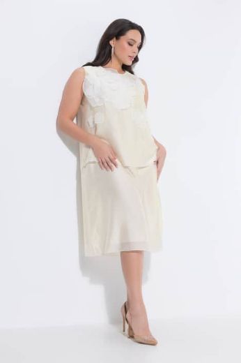 Moda za polnejše Haljina midi bez rukava plus velikost, xxl, Ulla Popken in Johann Popken (JP1880)