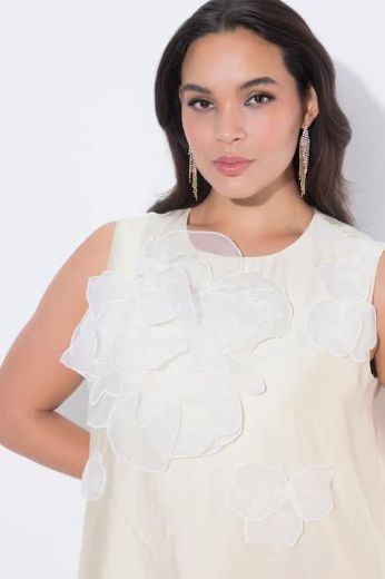 Moda za polnejše Haljina midi bez rukava plus velikost, xxl, Ulla Popken in Johann Popken (JP1880)