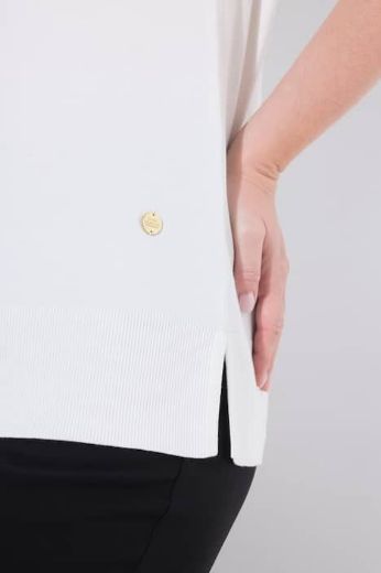 Moda za polnejše Pulover kratkih rukava plus velikost, xxl, Ulla Popken in Johann Popken (JP1880)