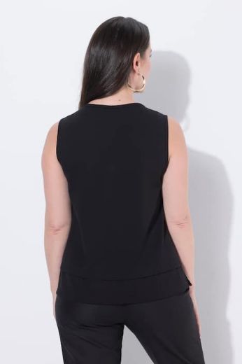 Moda za polnejše Majica bez rukava A kroja plus velikost, xxl, Ulla Popken in Johann Popken (JP1880)