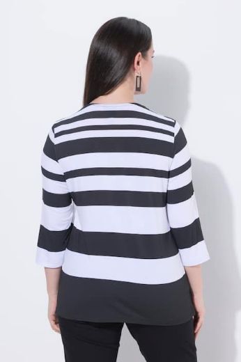 Moda za polnejše Majica 3/4 rukava plus velikost, xxl, Ulla Popken in Johann Popken (JP1880)