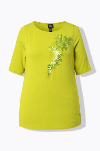 Moda za polnejše Majica kratkih rukava plus velikost, xxl, Ulla Popken in Johann Popken (JP1880)