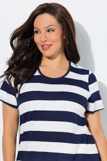 Moda za polnejše Majica kratkih rukava plus velikost, xxl, Ulla Popken in Johann Popken (JP1880)