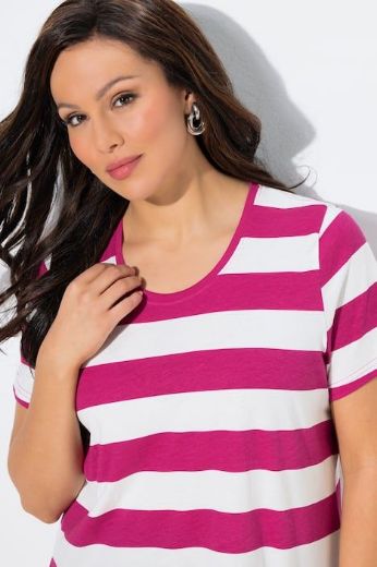 Moda za polnejše Majica kratkih rukava plus velikost, xxl, Ulla Popken in Johann Popken (JP1880)