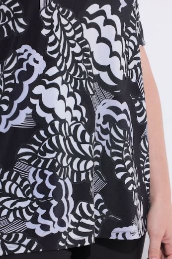 Moda za polnejše Majica kratkih rukava A kroja plus velikost, xxl, Ulla Popken in Johann Popken (JP1880)