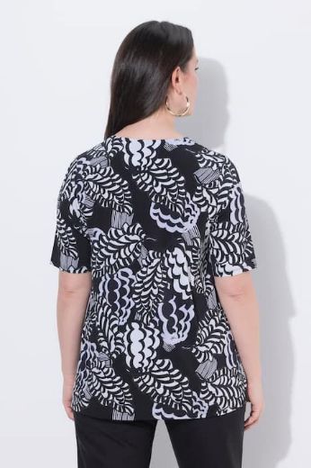 Moda za polnejše Majica kratkih rukava A kroja plus velikost, xxl, Ulla Popken in Johann Popken (JP1880)