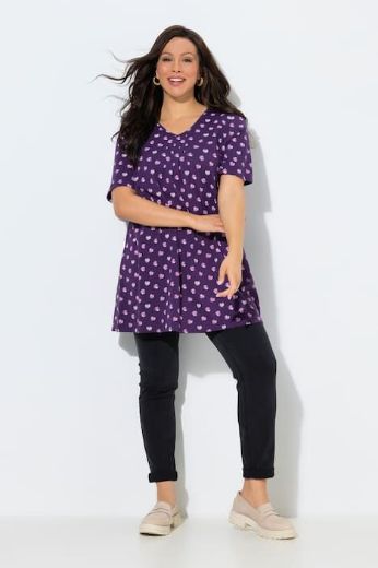 Moda za polnejše Majica kratkih rukava dužeg A kroja plus velikost, xxl, Ulla Popken in Johann Popken (JP1880)