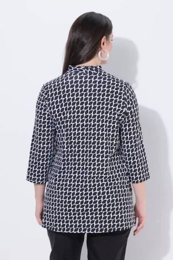 Moda za polnejše Majica 3/4 rukava A kroja plus velikost, xxl, Ulla Popken in Johann Popken (JP1880)