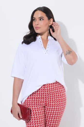 Moda za polnejše Majica kratkih rukava plus velikost, xxl, Ulla Popken in Johann Popken (JP1880)