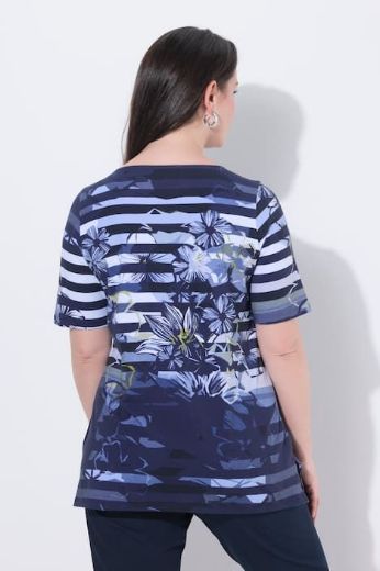 Moda za polnejše Majica kratkih rukava plus velikost, xxl, Ulla Popken in Johann Popken (JP1880)