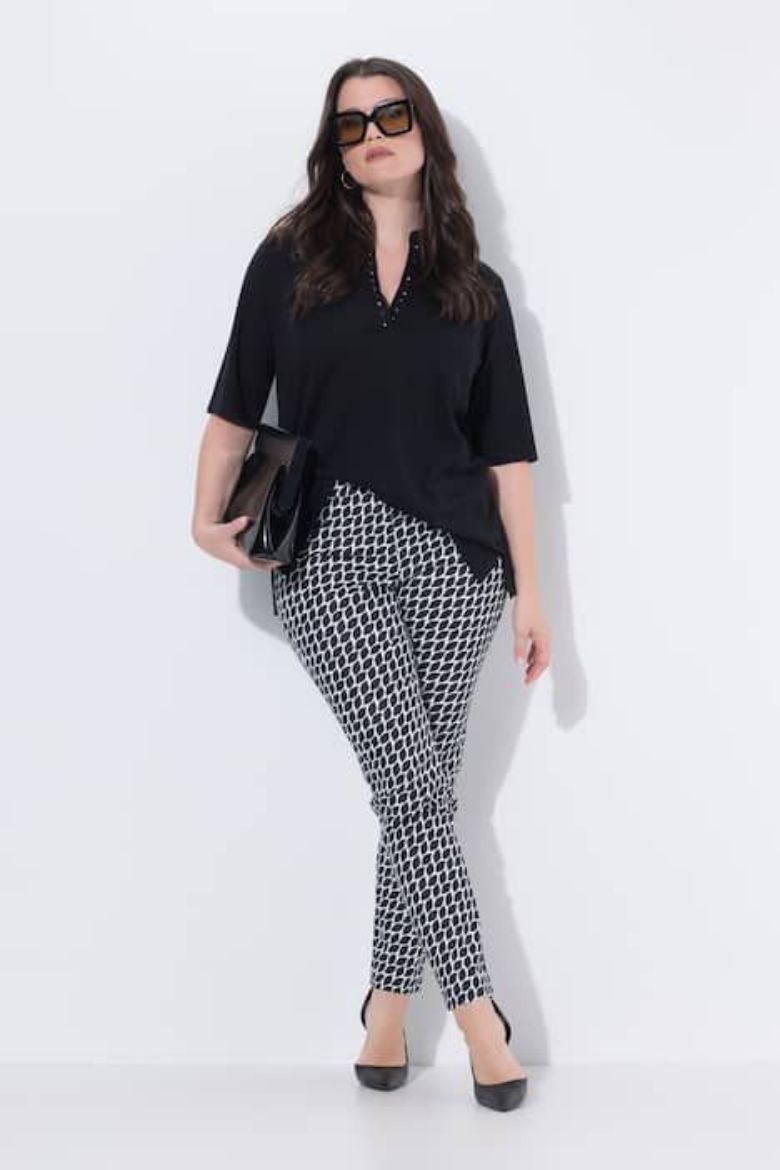 Moda za polnejše Hlače uskih nogavica plus velikost, xxl, Ulla Popken in Johann Popken (JP1880)