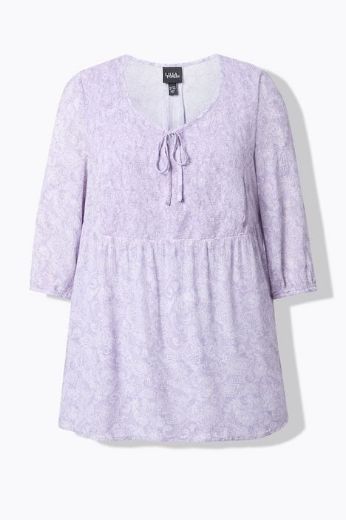 Moda za polnejše Bluza 3/4 rukava plus velikost, xxl, Ulla Popken in Johann Popken (JP1880)