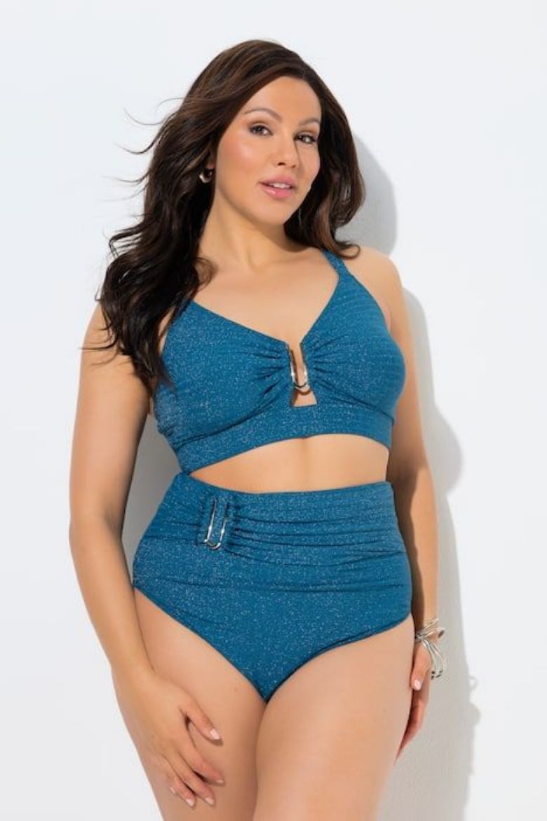 Moda za polnejše Kupaći kostim dvodijelni plus velikost, xxl, Ulla Popken in Johann Popken (JP1880)