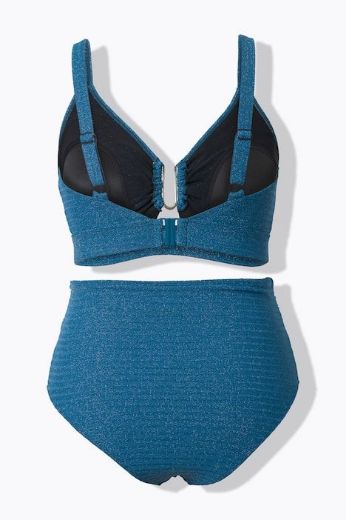 Moda za polnejše Kupaći kostim dvodijelni plus velikost, xxl, Ulla Popken in Johann Popken (JP1880)