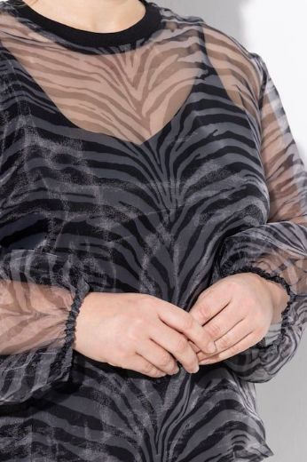 Moda za polnejše Bluza dugih rukava plus velikost, xxl, Ulla Popken in Johann Popken (JP1880)