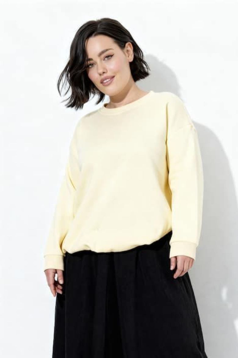 Moda za polnejše Majica dugih rukava plus velikost, xxl, Ulla Popken in Johann Popken (JP1880)