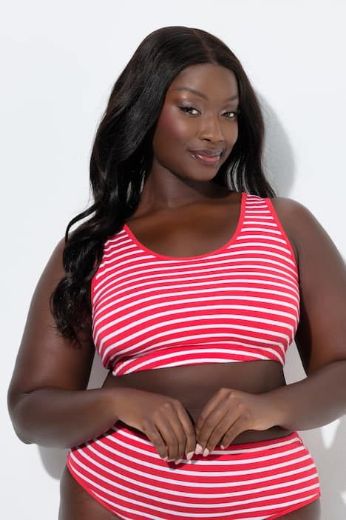 Moda za polnejše Grudnjak bez žice širokih naramenica 2 komada plus velikost, xxl, Ulla Popken in Johann Popken (JP1880)