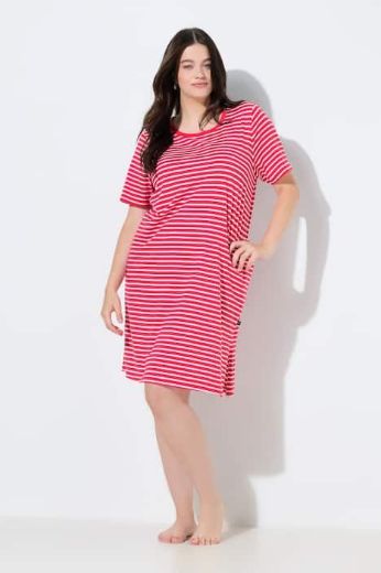 Moda za polnejše Spavaćica kratkih rukava plus velikost, xxl, Ulla Popken in Johann Popken (JP1880)
