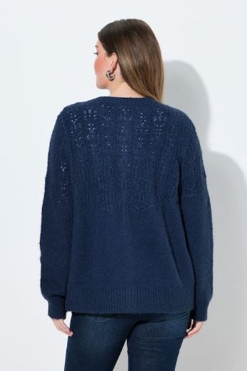 Moda za polnejše Kardigan na kopčanje plus velikost, xxl, Ulla Popken in Johann Popken (JP1880)