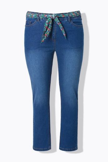 Moda za polnejše Traperice uskih nogavica plus velikost, xxl, Ulla Popken in Johann Popken (JP1880)