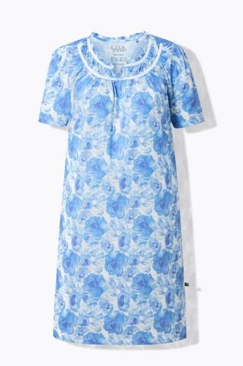 Moda za polnejše Spavaćica kratkih rukava plus velikost, xxl, Ulla Popken in Johann Popken (JP1880)