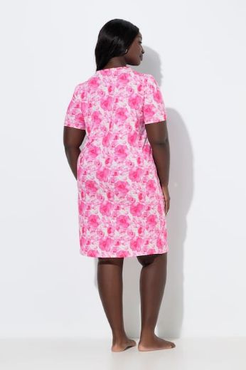 Moda za polnejše Spavaćica kratkih rukava plus velikost, xxl, Ulla Popken in Johann Popken (JP1880)