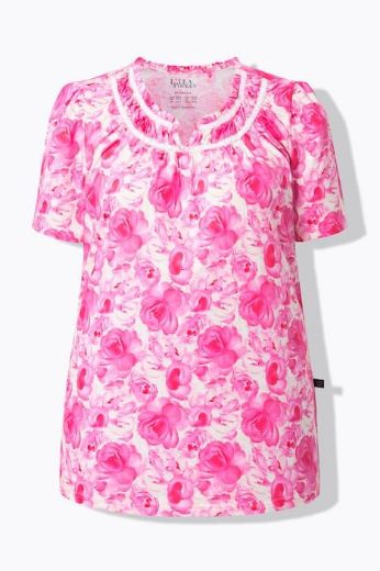 Moda za polnejše Pidžama kratkih rukava i dugih nogavica plus velikost, xxl, Ulla Popken in Johann Popken (JP1880)