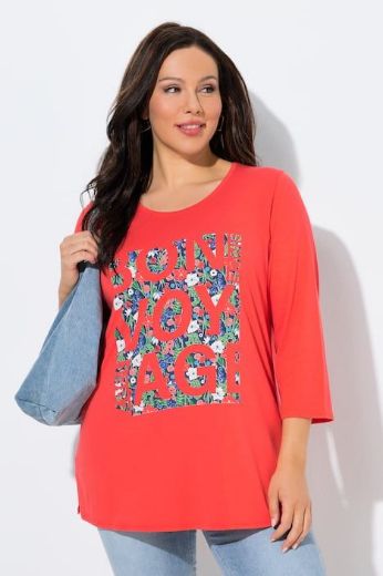 Moda za polnejše Majica 3/4 rukava plus velikost, xxl, Ulla Popken in Johann Popken (JP1880)