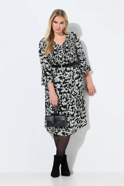 Slika Haljina midi 3/4 rukava