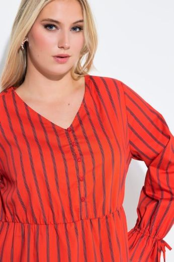 Moda za polnejše Haljina midi dugih rukava plus velikost, xxl, Ulla Popken in Johann Popken (JP1880)