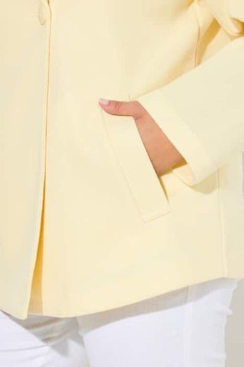 Moda za polnejše Kaput kraćeg kroja od flisa plus velikost, xxl, Ulla Popken in Johann Popken (JP1880)