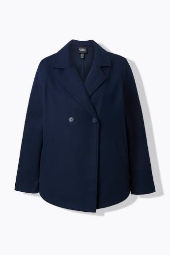 Moda za polnejše Kaput kraćeg kroja od flisa plus velikost, xxl, Ulla Popken in Johann Popken (JP1880)