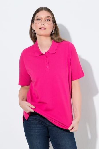 Moda za polnejše Majica Polo kratkih rukava plus velikost, xxl, Ulla Popken in Johann Popken (JP1880)