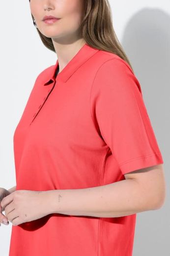 Moda za polnejše Majica Polo kratkih rukava plus velikost, xxl, Ulla Popken in Johann Popken (JP1880)