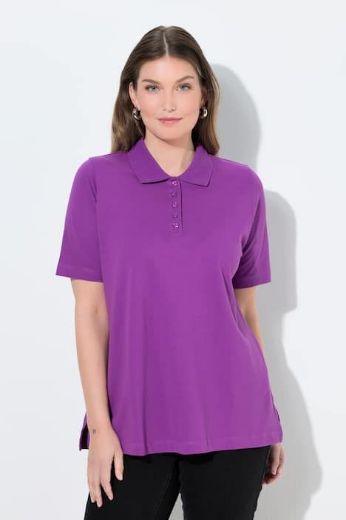Moda za polnejše Majica Polo kratkih rukava plus velikost, xxl, Ulla Popken in Johann Popken (JP1880)