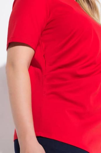 Moda za polnejše Majica kratkih rukava plus velikost, xxl, Ulla Popken in Johann Popken (JP1880)