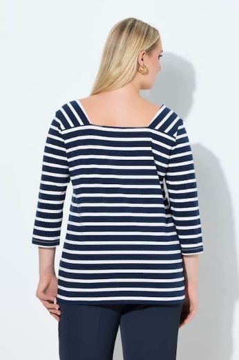 Moda za polnejše Majica 3/4 rukava plus velikost, xxl, Ulla Popken in Johann Popken (JP1880)