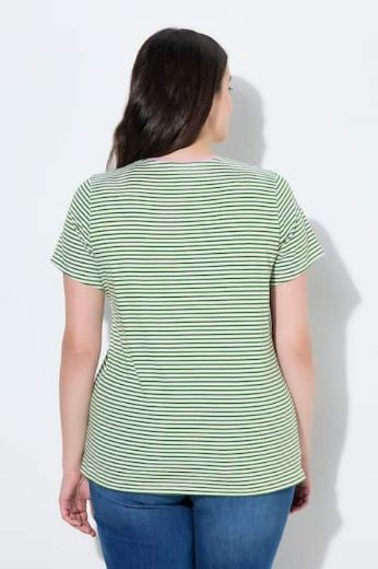 Moda za polnejše Majica kratkih rukava V ovratnika plus velikost, xxl, Ulla Popken in Johann Popken (JP1880)