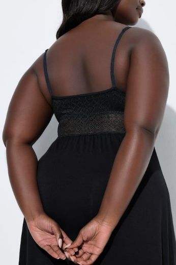 Moda za polnejše Kombine s dodatkom čipke plus velikost, xxl, Ulla Popken in Johann Popken (JP1880)