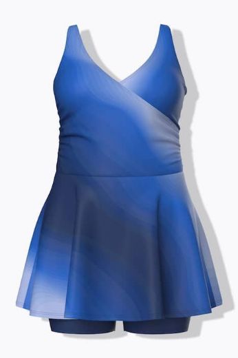 Moda za polnejše Kupaći kostim haljina plus velikost, xxl, Ulla Popken in Johann Popken (JP1880)